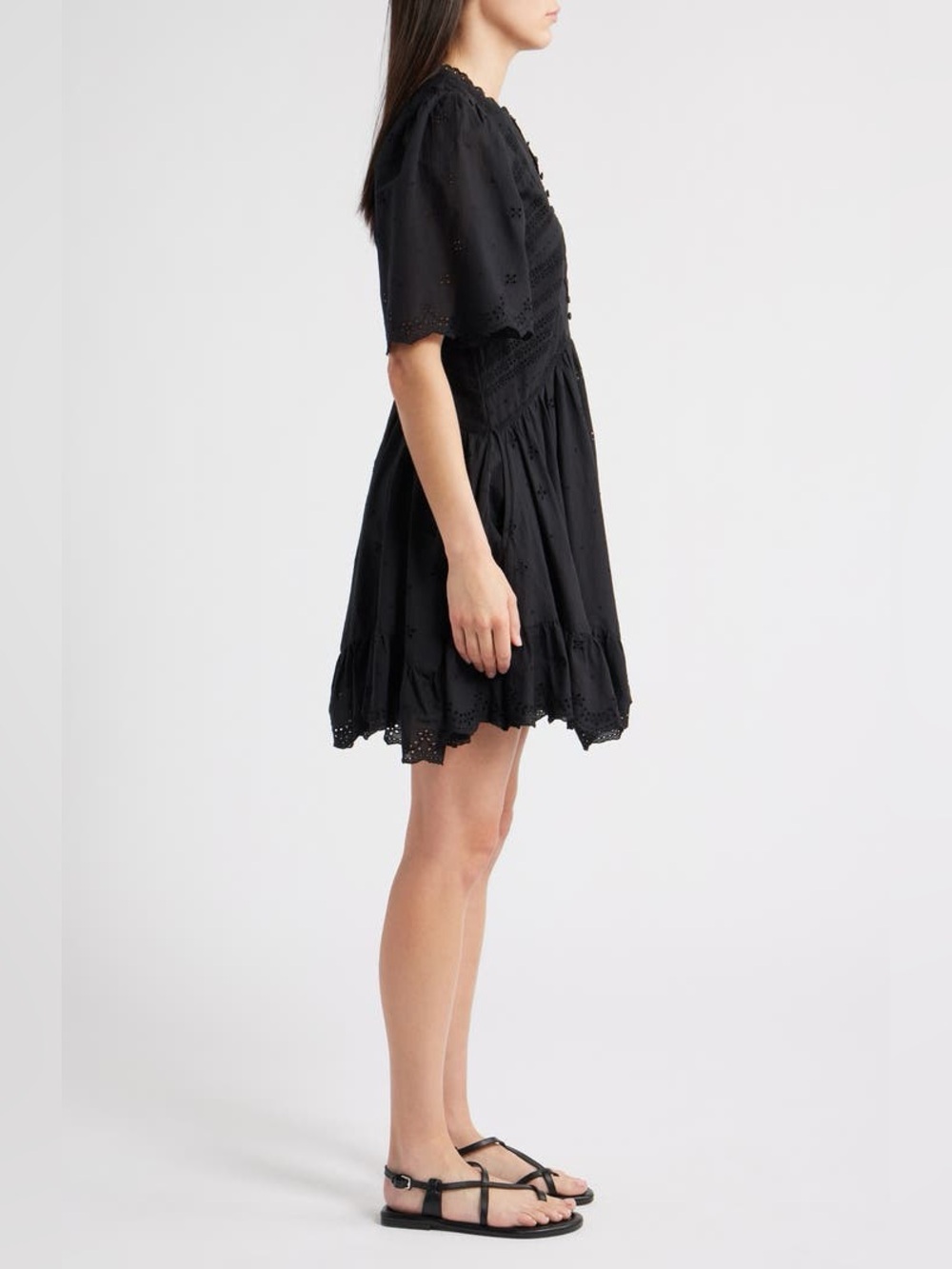 NWT Madewell Priscilla Mini Dress - Picture 7 of 14
